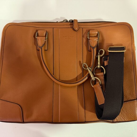 Coach Leather Briefcase - Picture 1 of 6